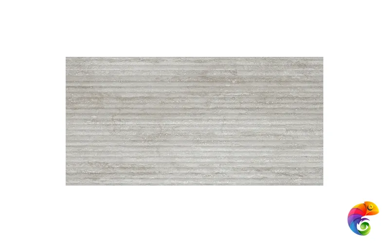 Refin Керамогранит Reliefs Prestigio Travertino Dorico Grigio R 60x120