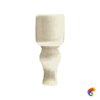 Вставка Ceramiche Grazia Epoque Angolo Finale Beige/Ivory Matt 2x6,5
