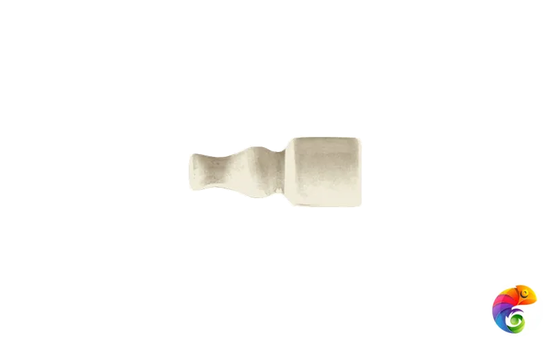 Вставка Ceramiche Grazia Epoque Angolo Finale Beige/Ivory Matt 2x6,5