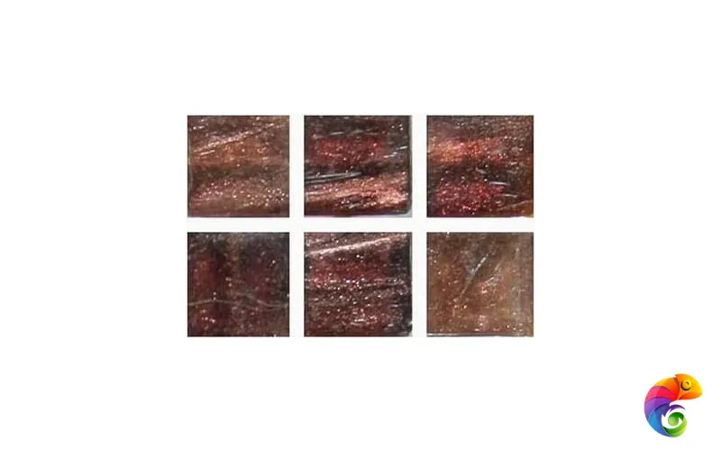 JNJ Стеклянная мозаика 1x1 GS32 сетка 318х318