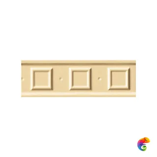 Бордюр Ceramiche Grazia Electa Square Apricot Matt 6,5x20