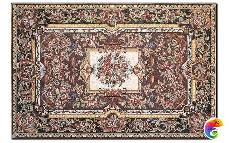 Мозаика Sicis The Mosaic Rug Cross 230x350