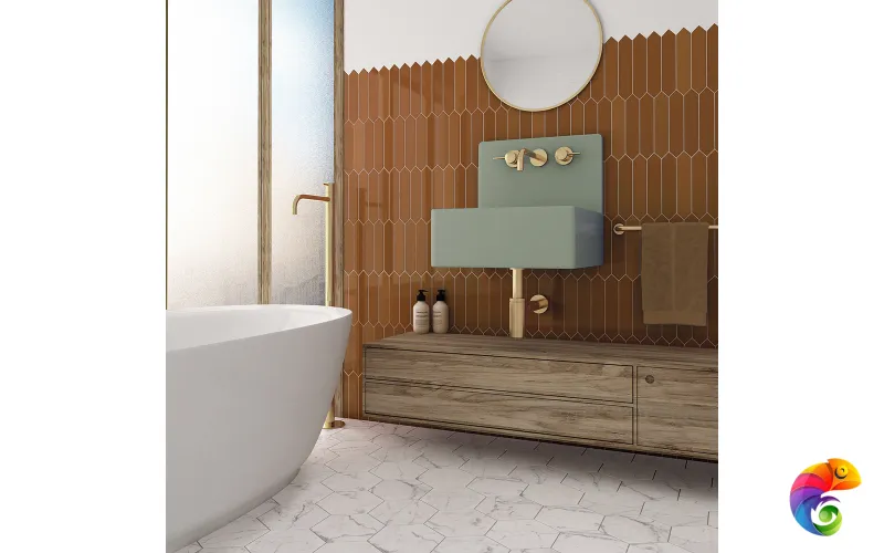 Керамическая плитка Equipe Arrow Russet Luc 5x25