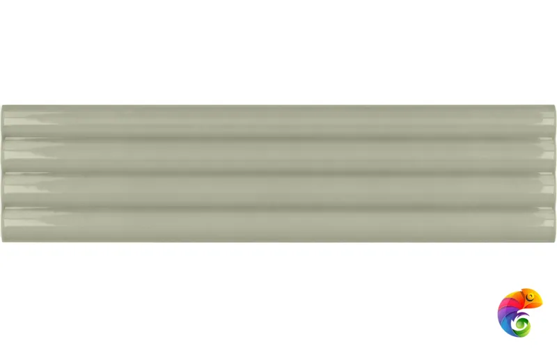 Плитка Equipe Costa Nova Onda  Tansy Green Glossy 5x20 см
