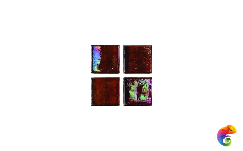 JNJ Стеклянная мозаика 1,5x1,5 Ice Jade IC44 сетка 295x295