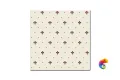 Керамическая плитка Petrachers Grand Elegance Giglio Bordeaux Su Panna 20x20