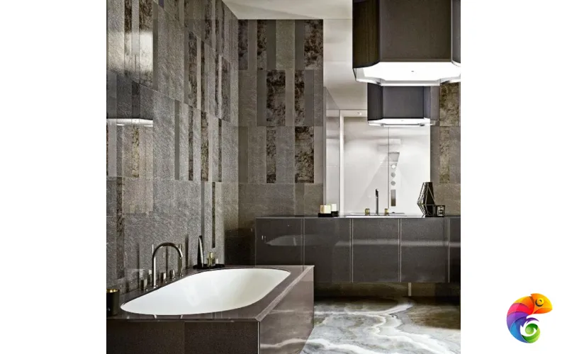 Стеклянная плитка Sicis Vetrite Alluminium 120x280