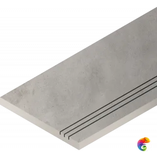 Italon Керамогранитный бортик Millennium X2 Bordo DX Silver 30x60 Grip