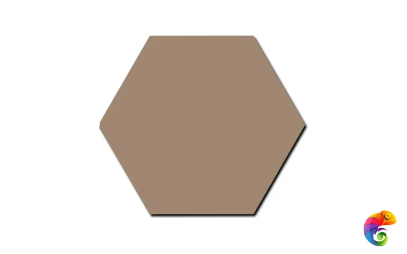 Керамогранит Etruria Design Hex Collection Esagono Tortora 1° Scelta 15x17