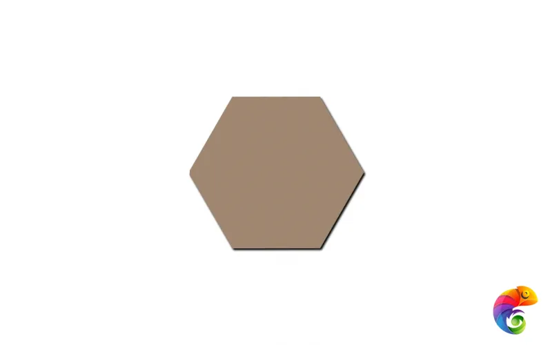 Керамогранит Etruria Design Hex Collection Esagono Tortora 1° Scelta 15x17