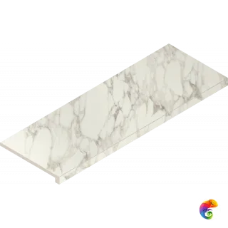 Charme Deluxe Scalino Frontale Arabescato 33х80 Nat