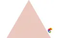 Керамическая плитка Petracers Triangolo Fondo ROSA 17x17