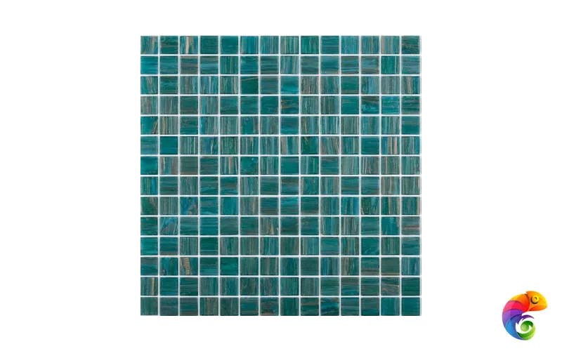 Rose Mosaic Стеклянная мозаика 1x1 GA67 сетка 318х318