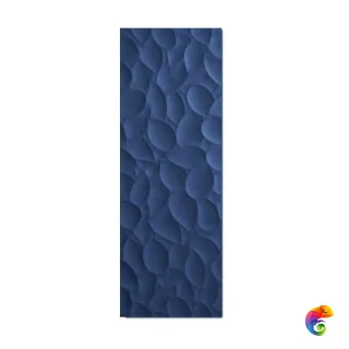 Керамическая плитка Love Ceramica Genesis Leaf Deep Blue Matt 35x100