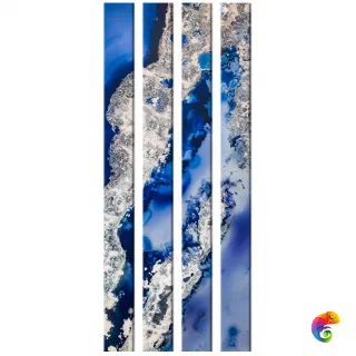 Стеклянный профиль Sicis You Glass Galaxy 26,2 x 300 x 6 мм