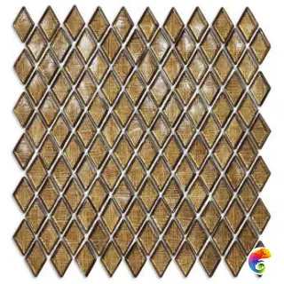 Мозаика Sicis Diamond Umbo 25.9x26.6 см, Gloss,  толщина 4 мм