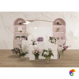 Museum Керамогранит Dahlia 4D White/100x275/Ps Premium Polished Shimmer