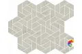 Керамогранит Italon Metropolis Mosaico Icon Absolut Silver 28,6x34,7