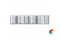Бордюр Ceramiche Grazia Formae Pantheon Cotton 6,5x26