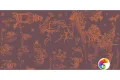 Керамогранит Sodai Silkroad Burgundy 60x120 Глянцевый 6 мм