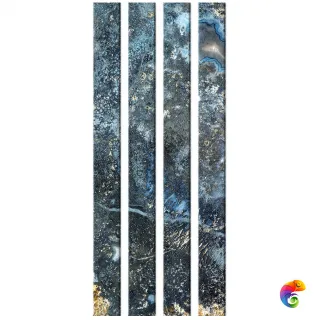 Стеклянный профиль Sicis You Glass  Neve 26,2 x 300 x 6 мм