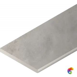 Italon Керамогранитный бортик Millennium X2 Bordo Round DX Silver 30x60 Nat