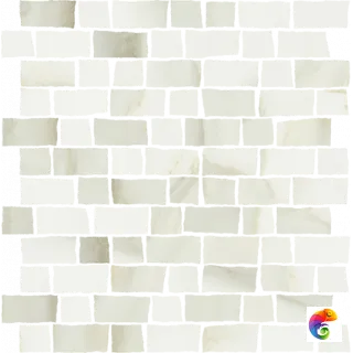 Italon Керамогранитная мозаика Charme Advance Mosaico Raw Cremo 30x30