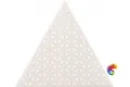 Керамическая плитка Petracers Triangolo Ypsilon Grigio Su Bianco 17x17