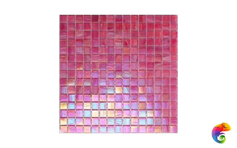 Rose Mosaic Стеклянная мозаика 2x2 WG89 сетка 327х327