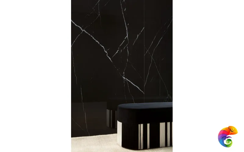 Керамогранит Lea Ceramiche Slimtech Delight Marquina Nero LEV 120x260