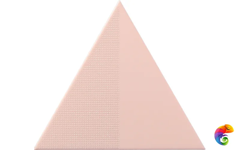 Керамическая плитка Petracers Triangolo Cristalli Rosa 17x17