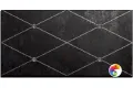 Керамогранит Petracers Ad Maiora Rhombus Platino Nero Matt 50x100