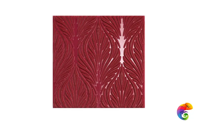 Керамическая плитка Petracers Grand Elegance Rubino Liberty Lampone 20X20 Rilievo