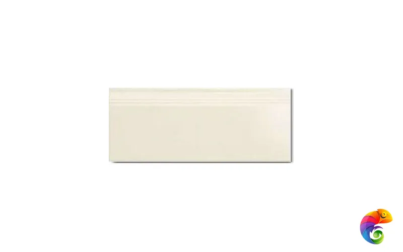 Бордюр Petracers 800 Italiano Battiscopa Bianco Luc 16x40