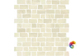 Italon Керамогранитная мозаика Charme Advance Mosaico Raw Alabastro 30x30