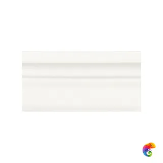 Бордюр Ceramiche Grazia Electa Finale Bianco Matt 10x20