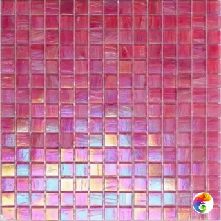 Rose Mosaic Стеклянная мозаика 2x2 WG89 сетка 327х327