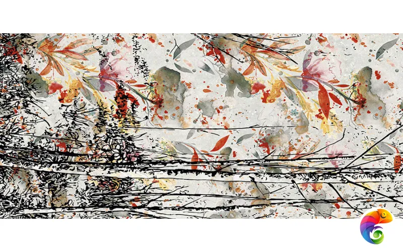 Керамогранит Apavisa Instinto White Autumn Decor BL-B 119,3x260