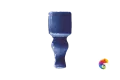 Вставка Ceramiche Grazia Epoque Angolo Finale Diamantato Cobalt Craquele 2x6,5