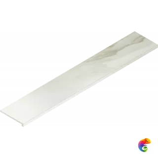 Italon Керамогранитная ступень Charme Advance Scalino Front Cremo 33x160