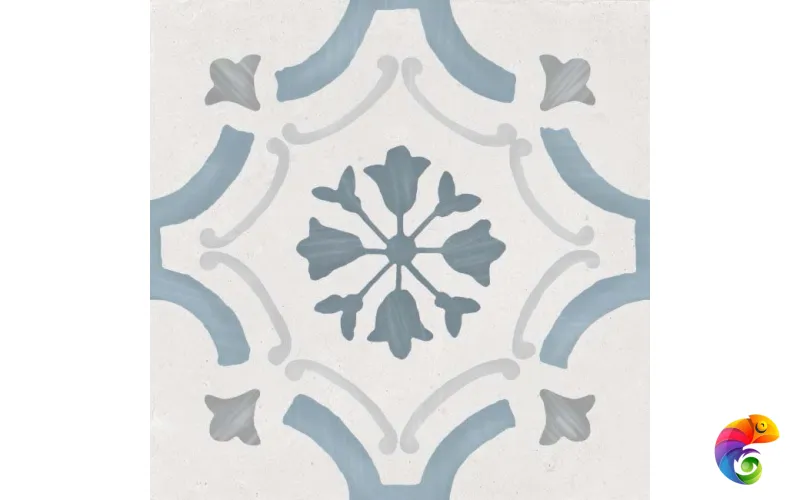 Керамогранит Harmony Sirocco Blue Ornate 22,3x22,3