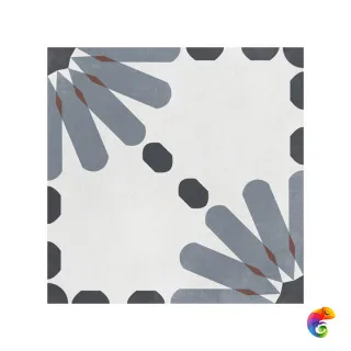 Керамогранит Harmony Aruba Daisy Blue Mat 22,3x22,3
