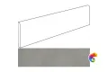 Italon Плинтус из керамогранита Avantgarde Iron 7,2x80 Battiscopa