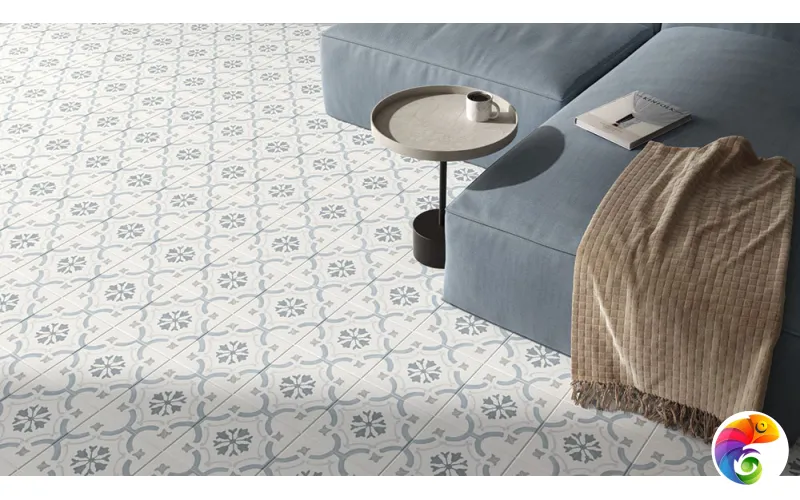 Керамогранит Harmony Sirocco Blue Ornate 22,3x22,3