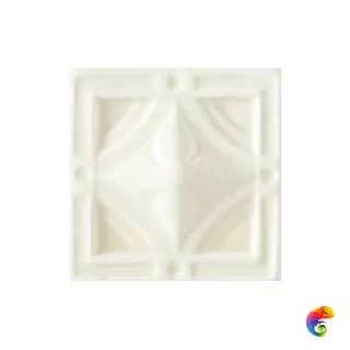 Вставка Ceramiche Grazia Essenze Neoclassico Tozzetto Magnolia 6x6
