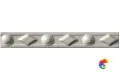 Бордюр Ceramiche Grazia Amarcord Diamantato Fumo Matt 3x20