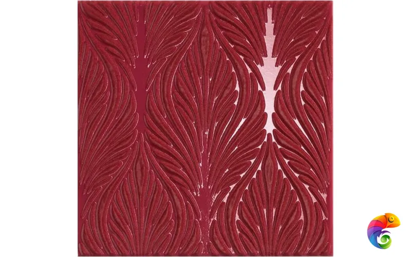 Керамическая плитка Petracers Grand Elegance Rubino Liberty Lampone 20X20 Rilievo