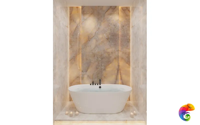 Emil Ceramica Керамогранит Tele Di Marmo Lumia Gold Ambra 120x278x0.65 Lappato