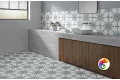 Керамогранит Harmony Aruba Daisy Blue Mat 22,3x22,3