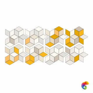Керамогранит Mutina Tex Runner 1 White Matt 40,8x45,5